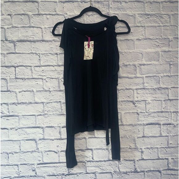 Nwt Chelsea & Violet long sleeve black top - Picture 4 of 13